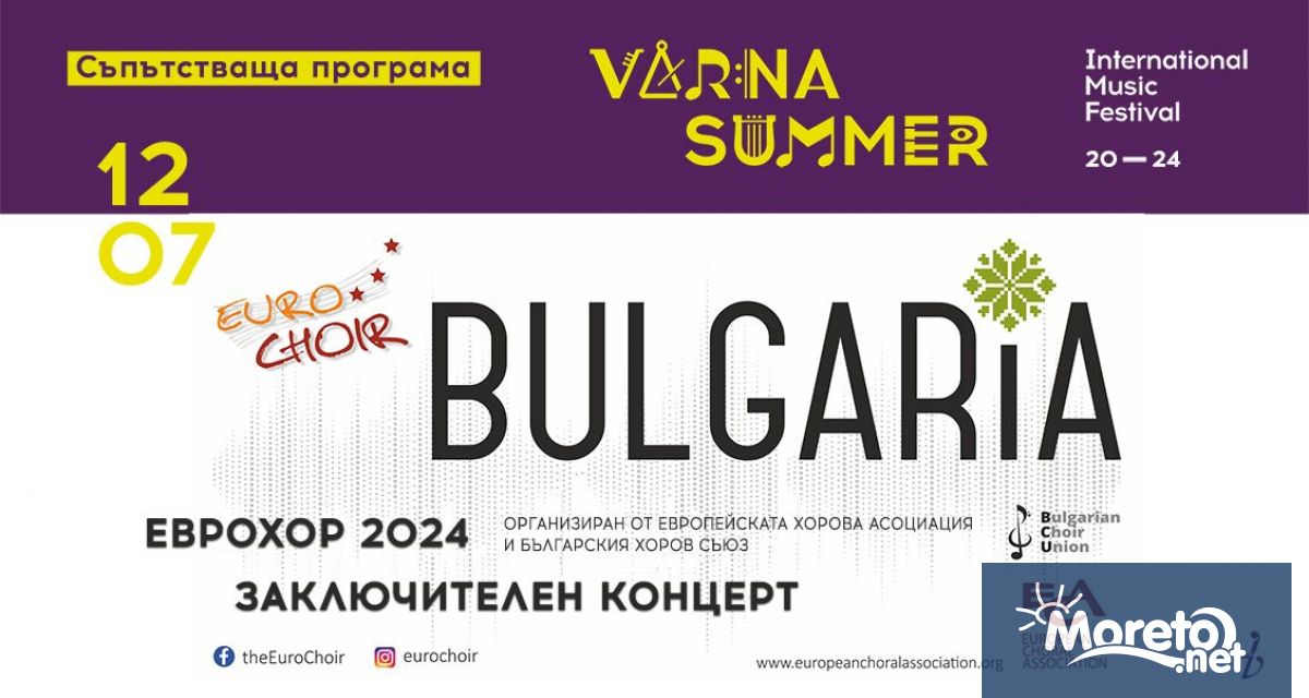Концертът на изпълнителите в проекта ще се проведе на 12