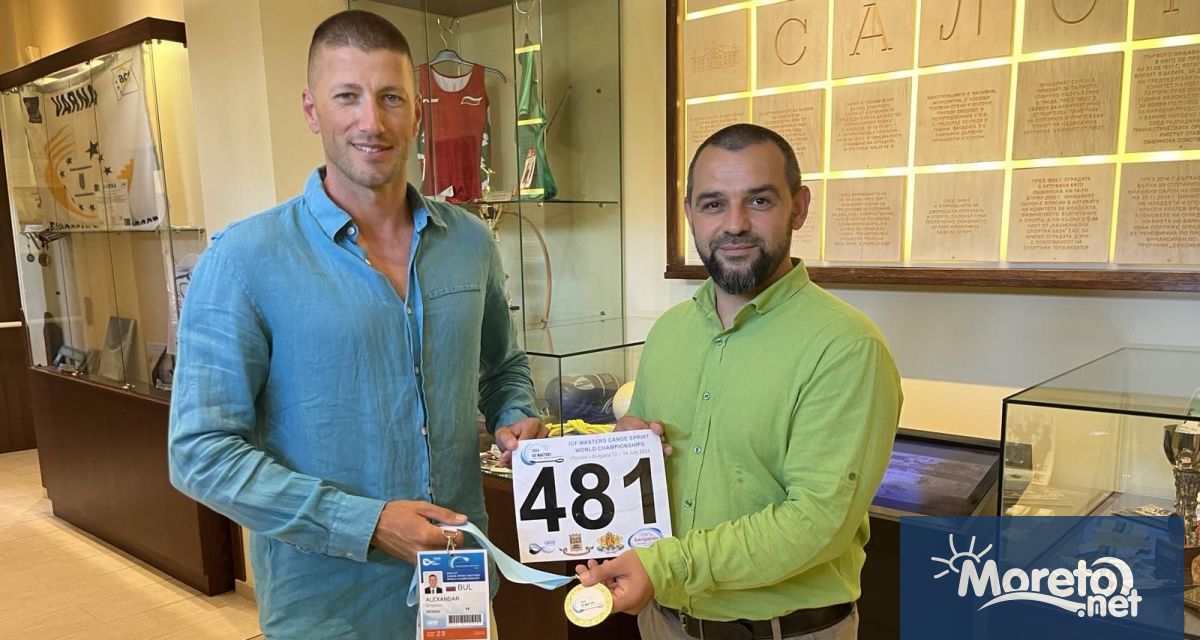 Световният шампион от Мастър първенството на планетата по кану каяк