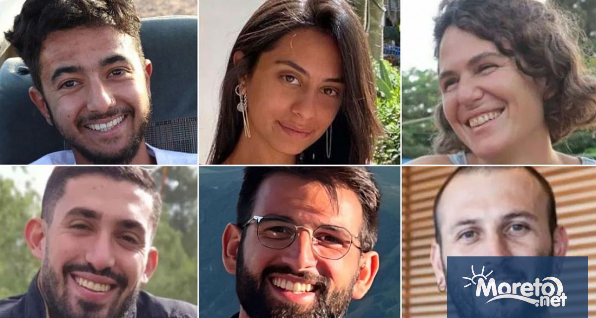 Израелската армия съобщи че е открила телата на шестима заложници