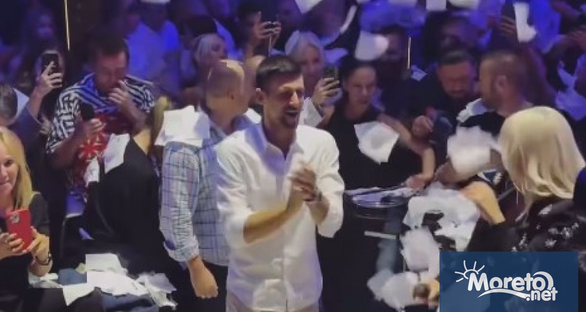 След вълнуващия демонстративен мач в Арена София Григор Димитров и