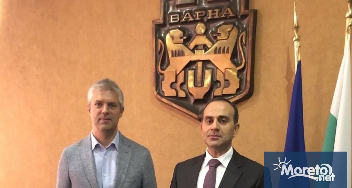 Кметът Благомир Коцев посрещна посланика на Азербайджан в България Н