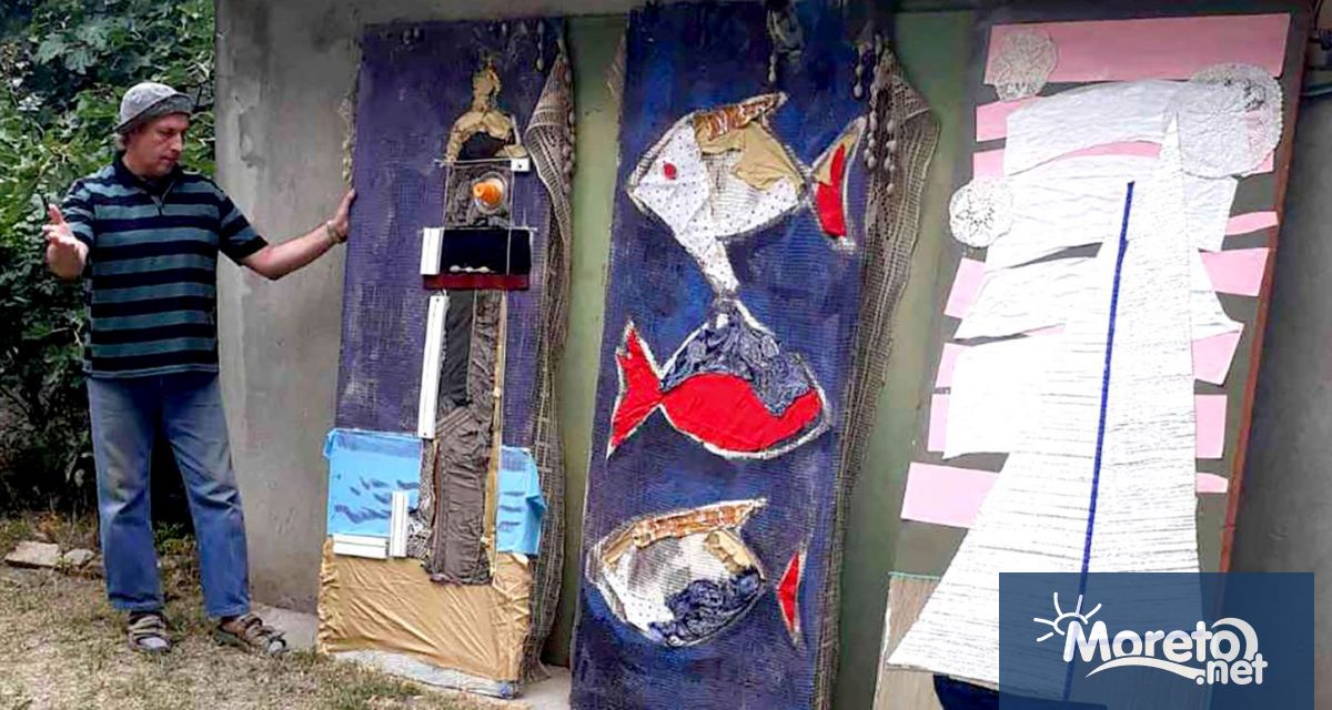 Как от отпадъци да се направи изкуство, нагледно бе показано