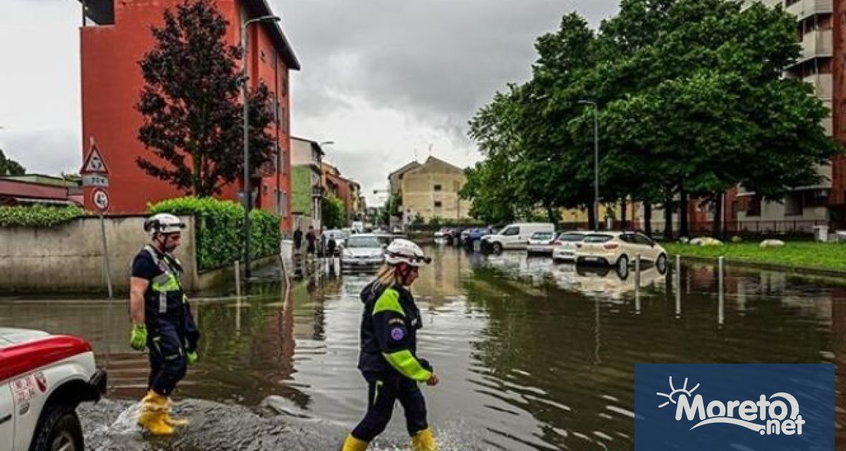 Вълна от лошо време удари Италия в събота Бурите се