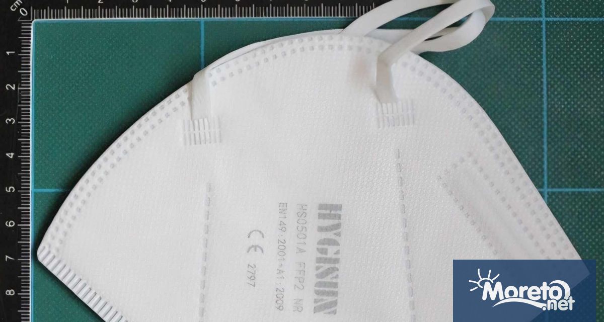 Продавана през интернет полулицева маска с филтър от бранд Hygisun