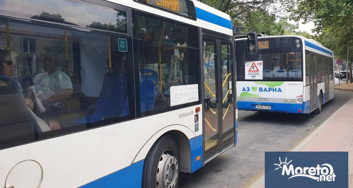 Автобусите по 9 линии на градския транспорт във Варна ще