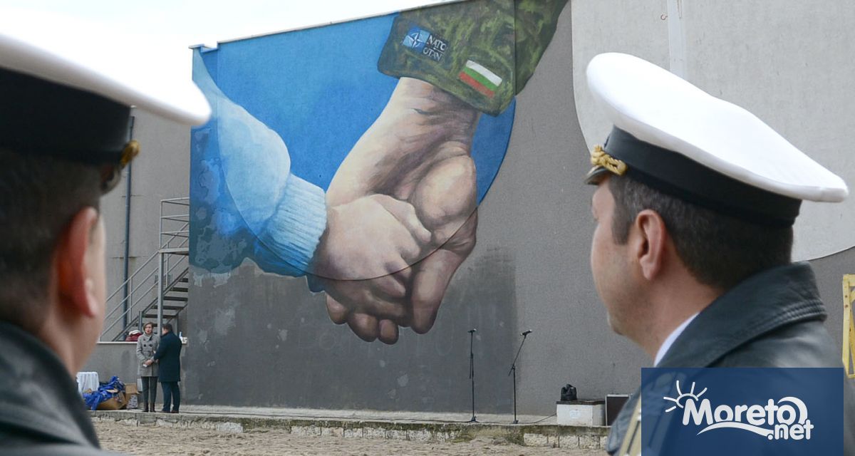 Откриването на стрийт арт проект в морската столица посветен на членството