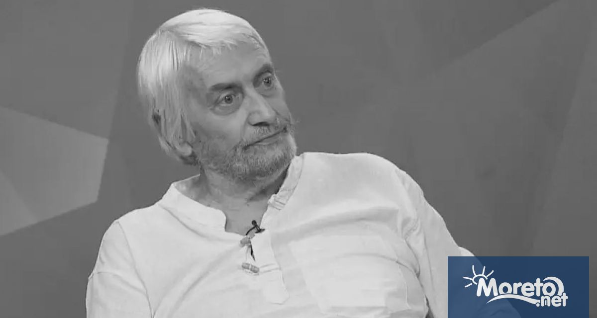 На 76 годишна възраст си отиде писателят и сценарист Владо Даверов Съпругата