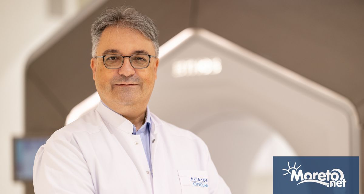 Лъчетерапевтът д р Николай Недев и неговият екип в Аджибадем Сити