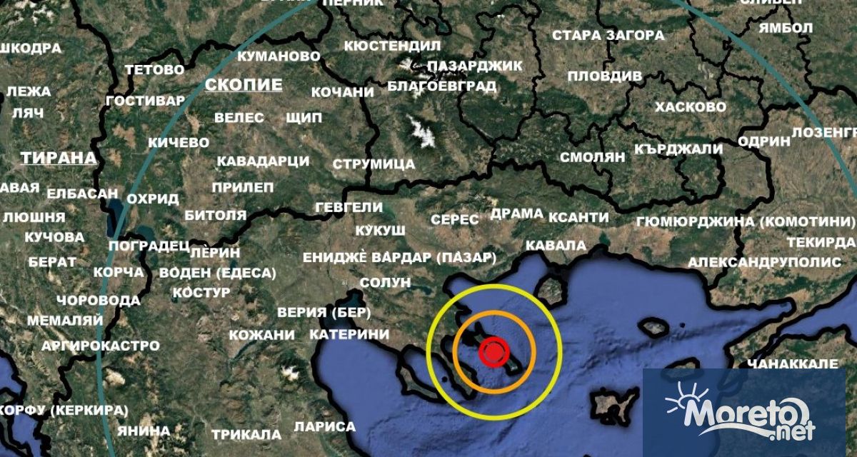 Земетресение с магнитуд М 5 1 по скалата на Рихтер е регистрирано