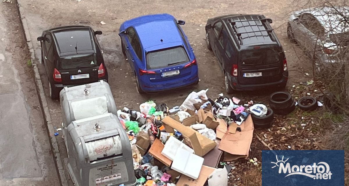 За забавено с дни извозване на битови отпадъци в кв Младост