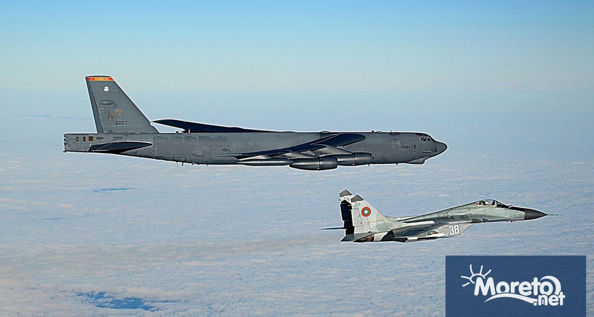 Военновъздушните сили на Република България изпълниха задачи по ескортиране на