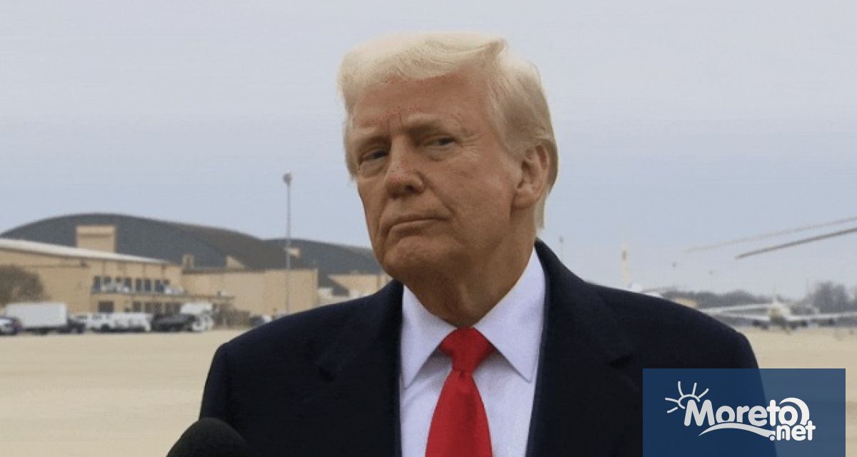 Президентът на САЩ Доналд Тръмп беше ударен в лицето с