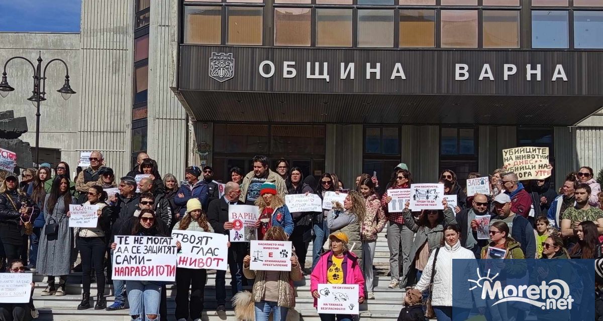 Протест в защита на животните и срещу всички които проявяват