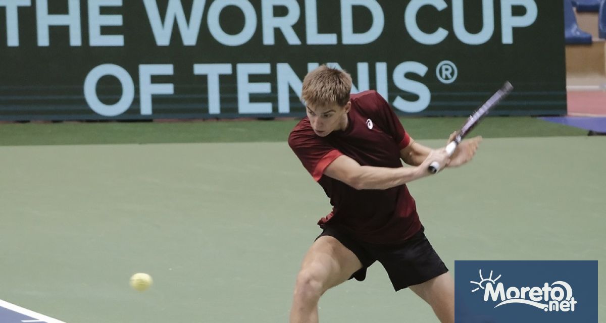 Националът на България за Купа Дейвис Пьотр Нестеров отпадна в