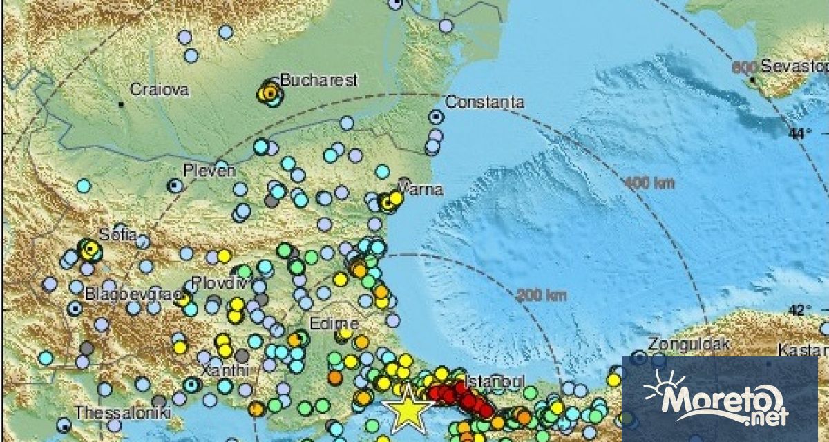 Земетресението от 6 2 в района на Истанбул на 23 април