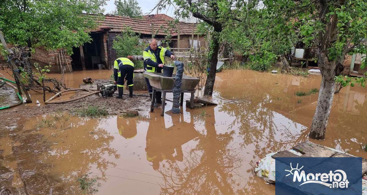 Заради пороя в Монтанско от снощи е обявено частично бедствено