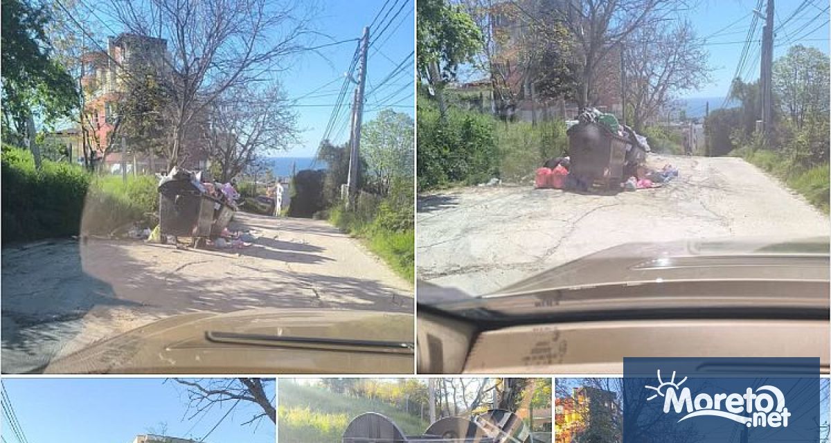 Контейнер за смет с повредени колела заснет в понеделник сутрин