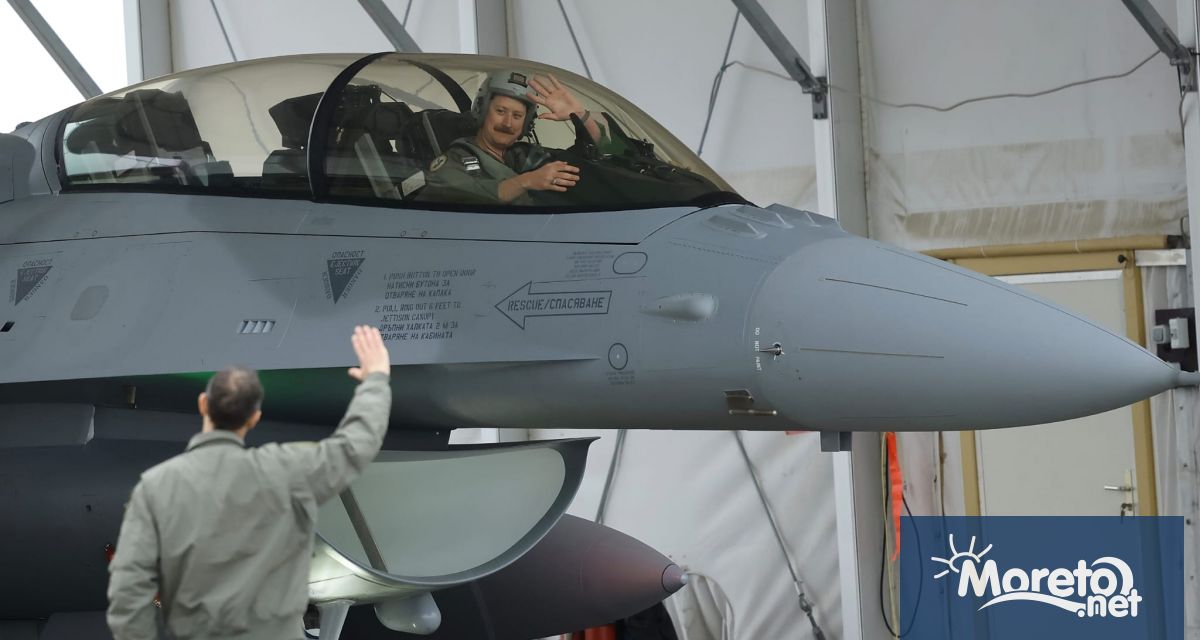Резервният блок за първия български F 16 е вече в България