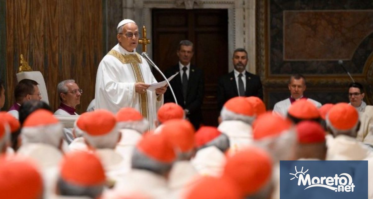 На сутринта след като беше избран за 267 ия наследник на