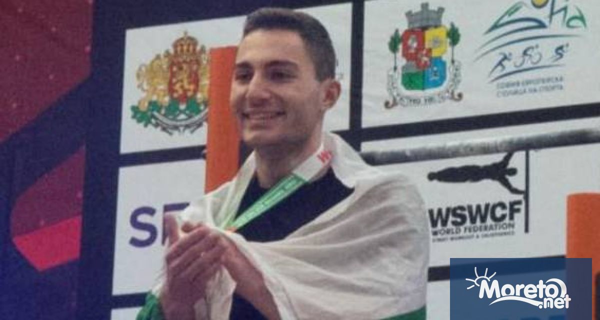 Състезателят по стрийт фитнес Стоян Банов е спортистът на Варна