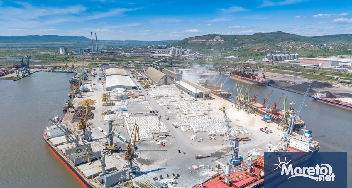 През изминалия май Пристанищен терминал Варна Запад опериран от Пристанище Варна