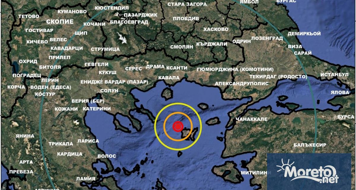 Земетресение с магнитуд 4 9 по Рихтер е регистрирано тази сутрин