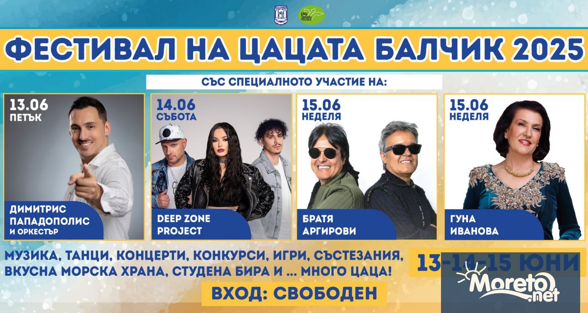 До неделя 15 юни Балчик е домакин на едно от