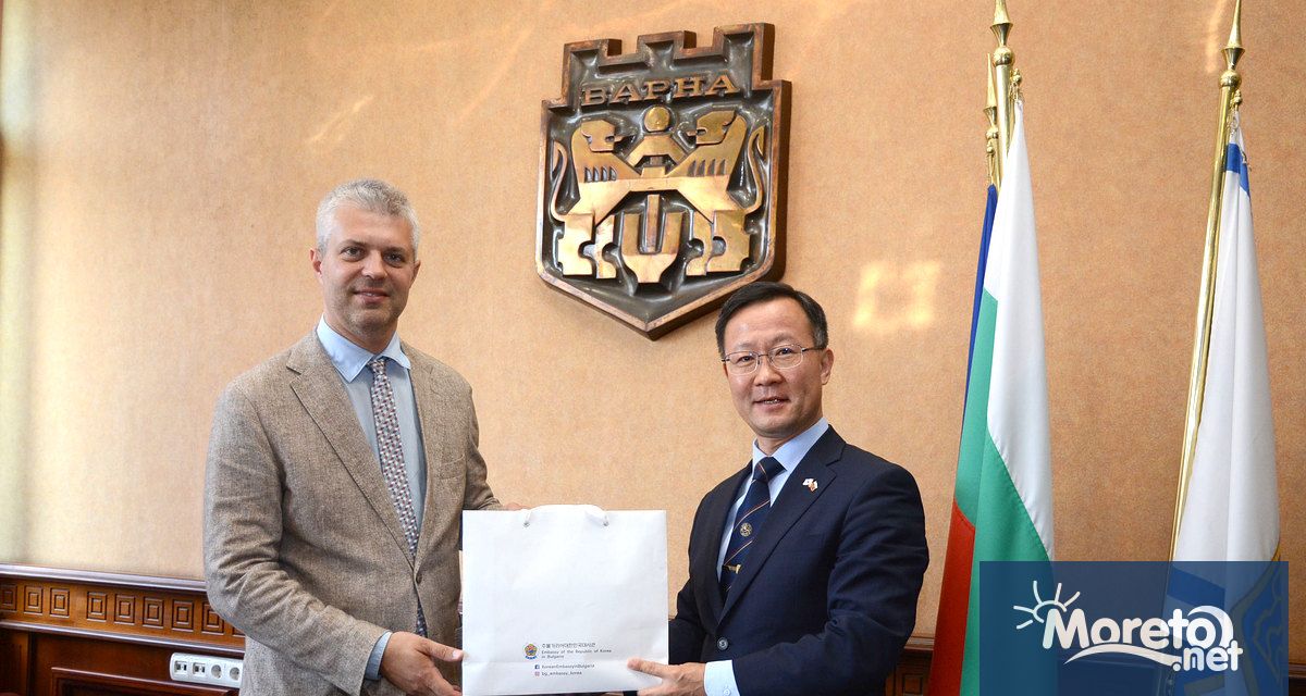 Кметът на Варна Благомир Коцев прие на официално посещение посланика