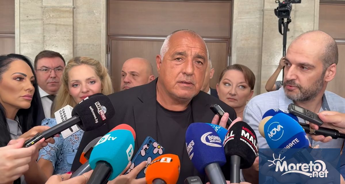 Лидерът на ГЕРБ Бойко Борисов заяви че не е бил