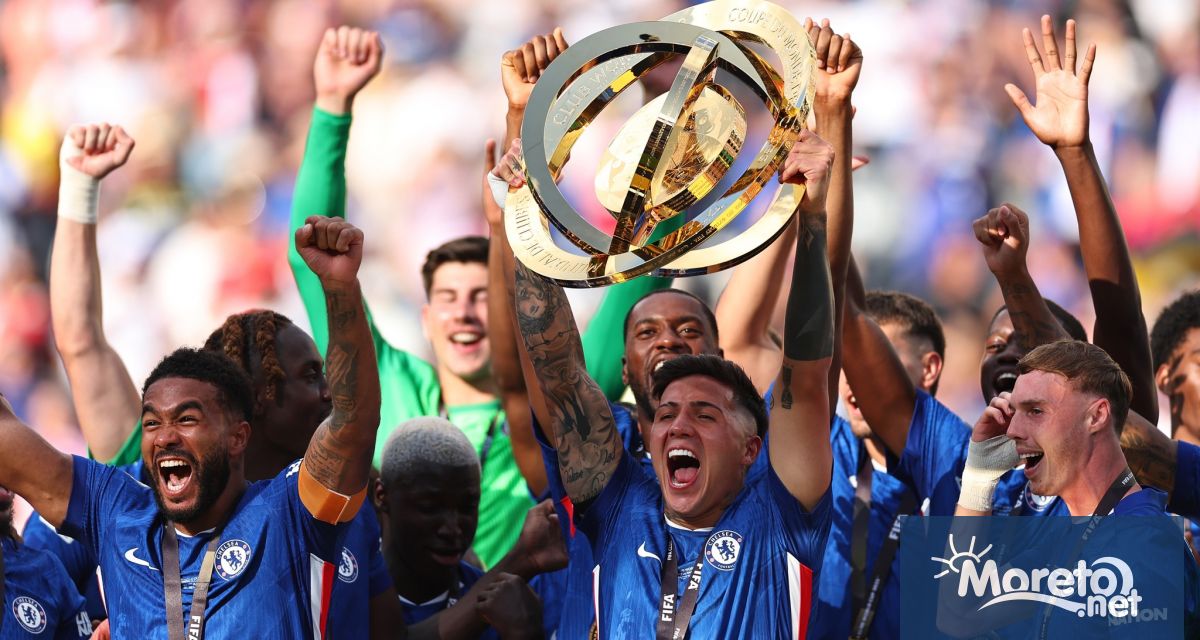 Челси триумфира с 3 0 над Пари Сен Жермен във финала