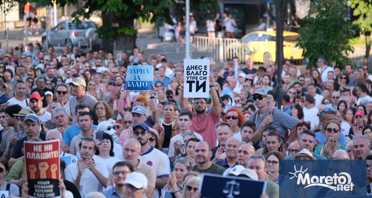 Пети пореден протест в защита на задържания кмет на Варна