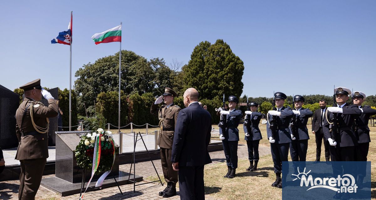 В рамките на официалното си посещение в Хърватия държавният глава