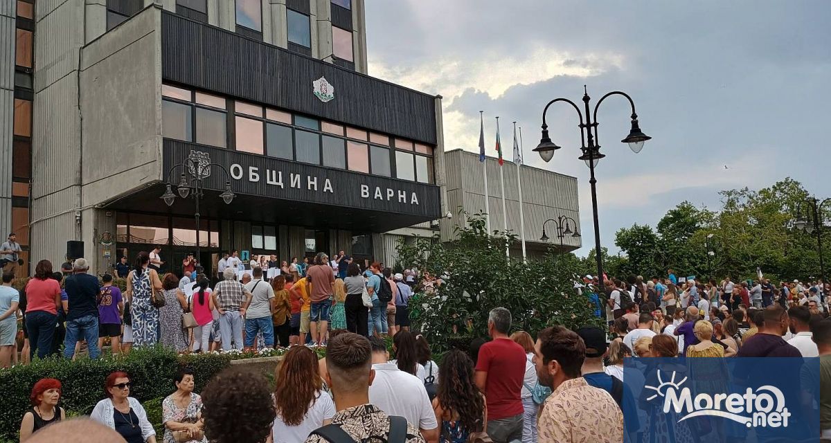 Трети пореден протест в подкрепа на кмета на Варна Благомир