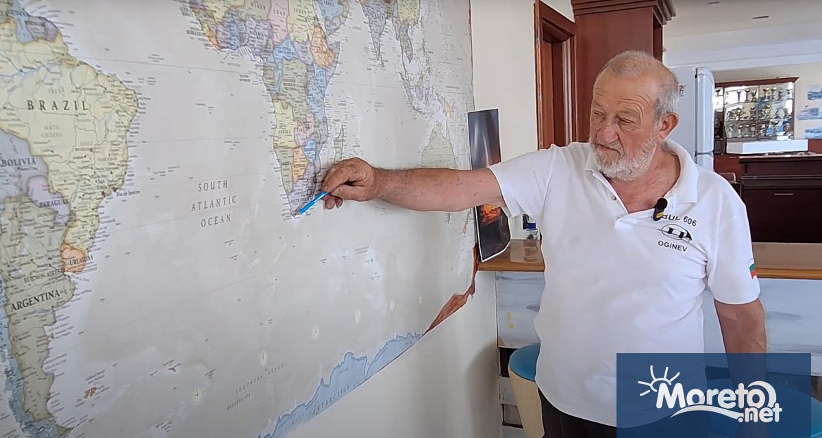 Българският ветроходец капитан Светлозар Тенев потегли на самостоятелна обиколка на