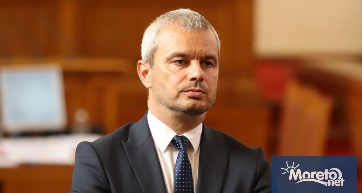 Председателят на Възраждане Костадин Костадинов отправи критики към националните и