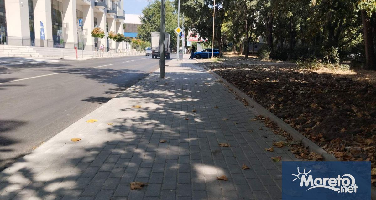 Завърши ремонтът на ул Никола Вапцаров във Варна Отсечката между