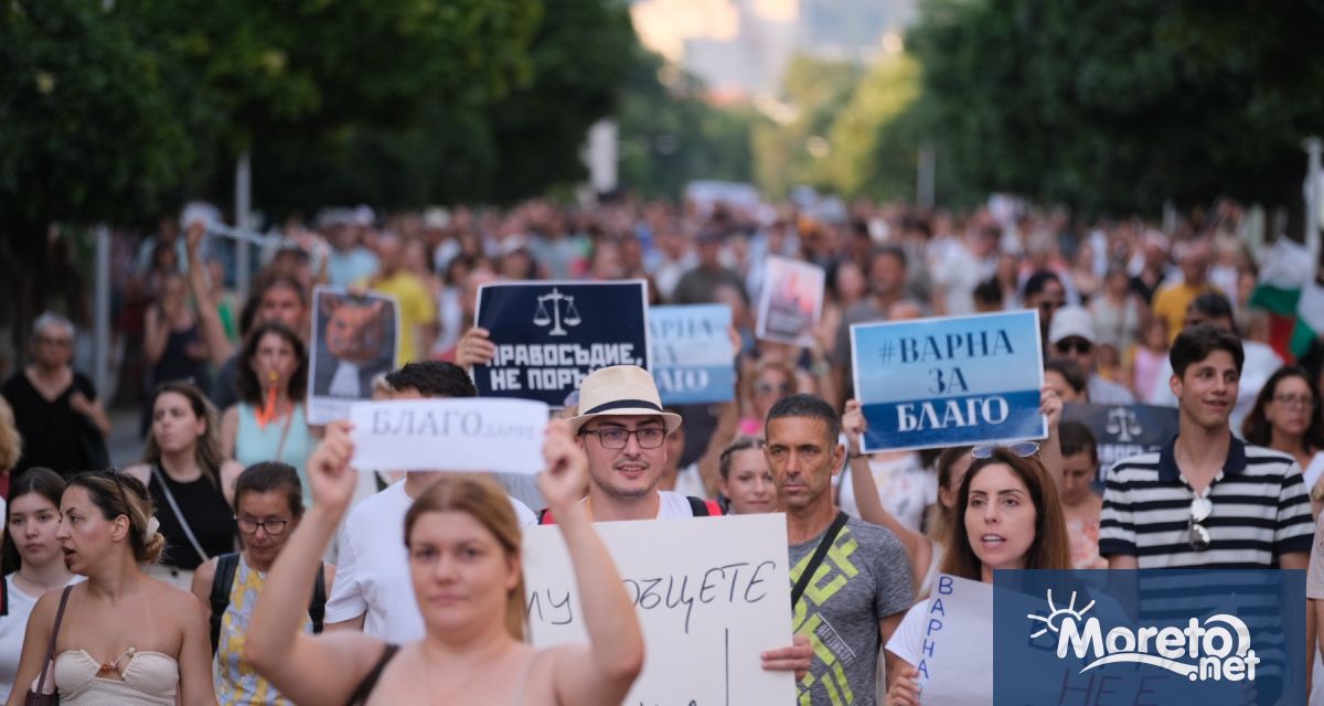 Шести пореден протест в защита на задържания кмет на морската