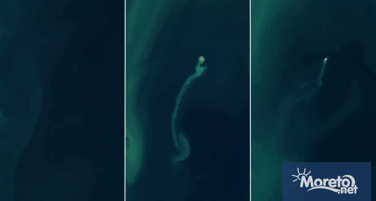 Поразителна серия от сателитни снимки публикувани от Земната обсерватория на