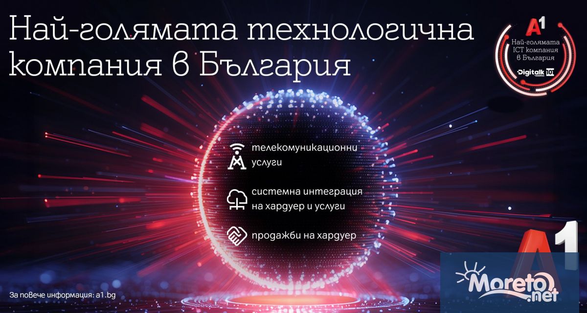 Класацията DigitalK 101 определи А1 като лидер на пазара на