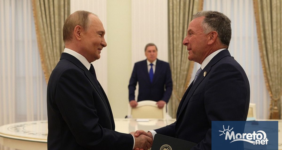 Разговорът между руския президент Владимир Путин и специалния пратеник на