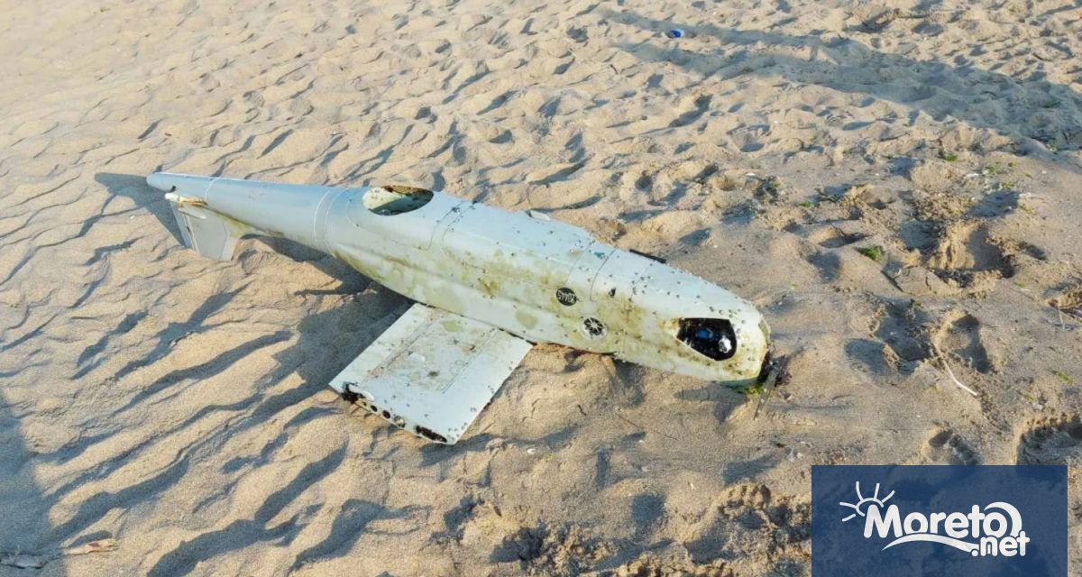 Военен дрон беше открит тази сутрин на плаж Хармани в