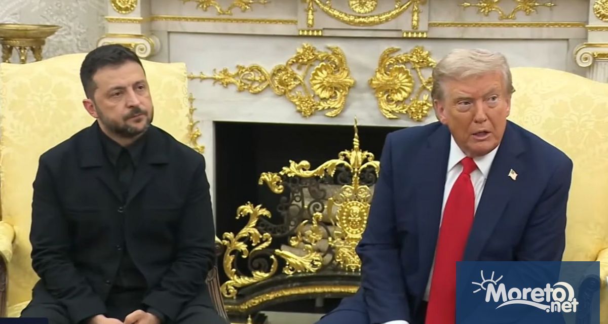 Президентът на Украйна Володимир Зеленски и американският държавен глава Доналд