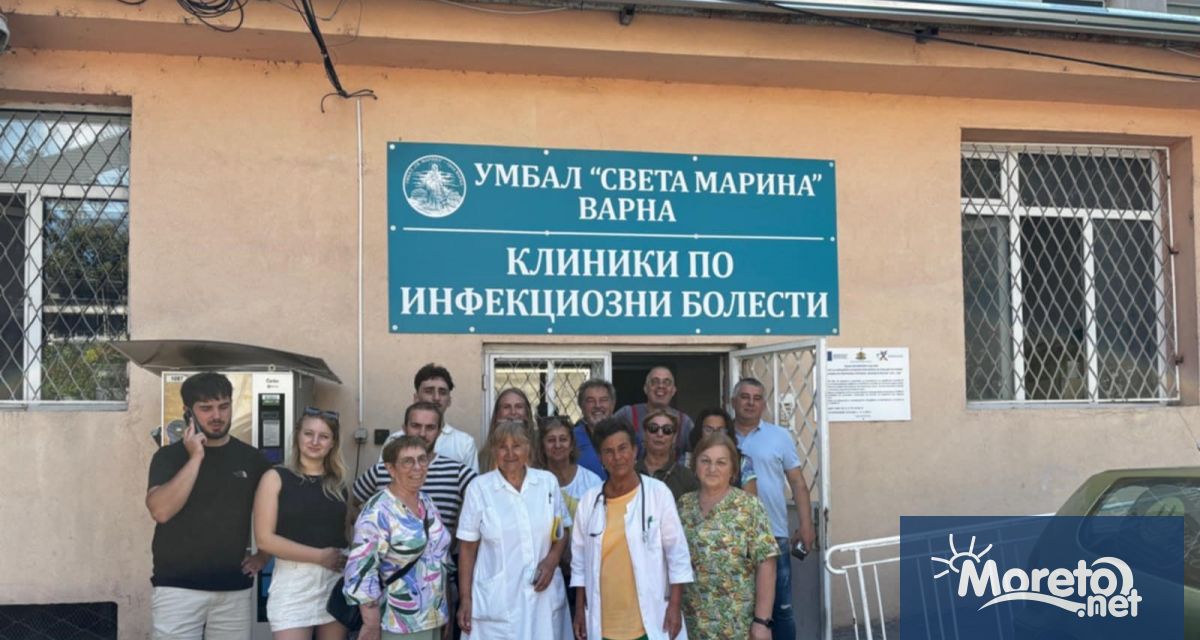 УМБАЛ Света Марина – Варна получи дарение за инфекциозните си