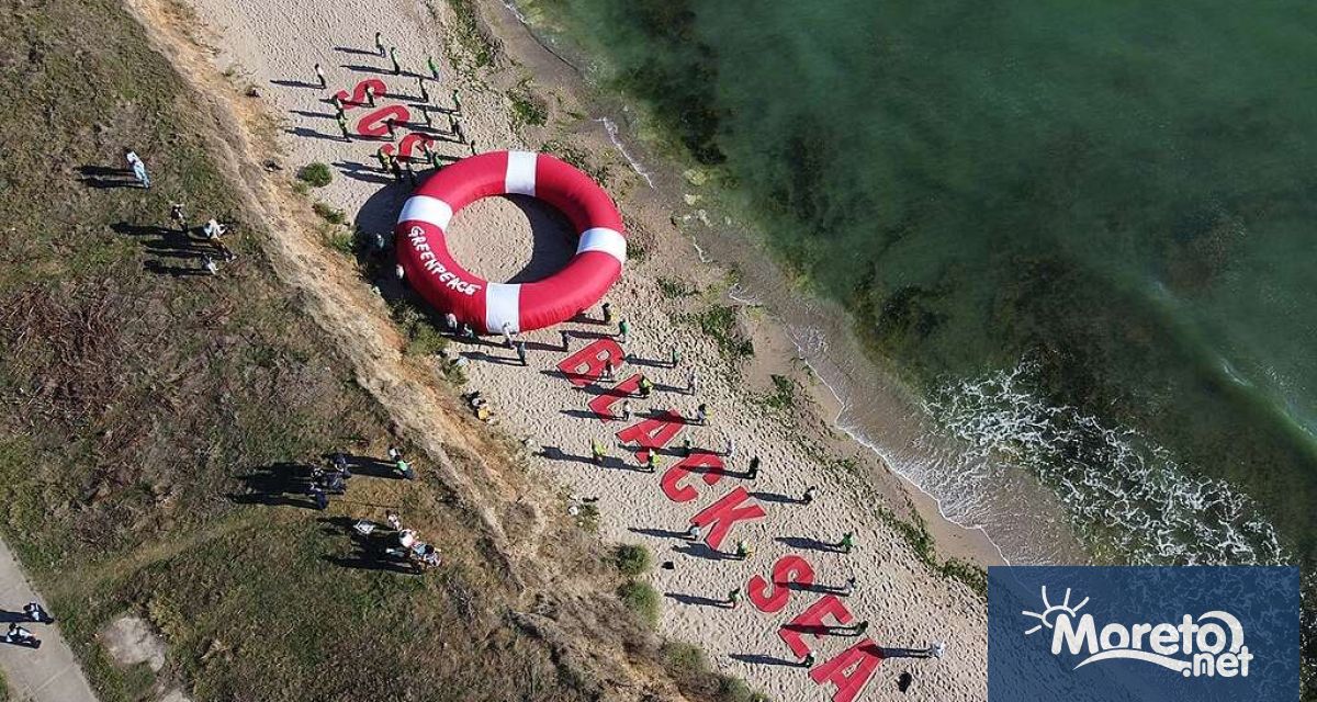 Близо 50 активисти на Грийнпийс от България и Румъния подкрепени