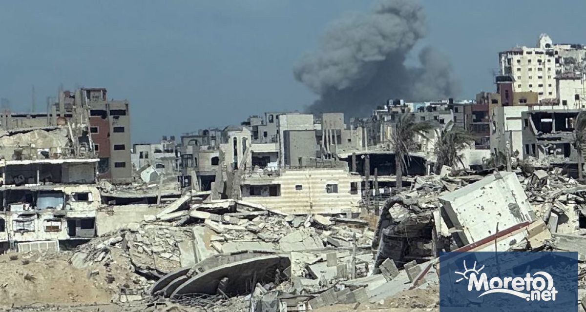 Сателитни изображения показват че Израел е разрушил над 1500 сгради