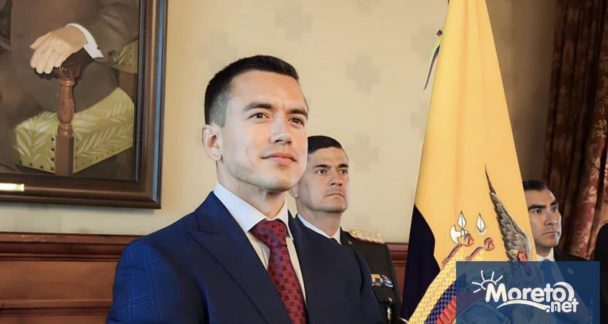 Президентът на Еквадор Даниел Нобоа заяви че е станал обект