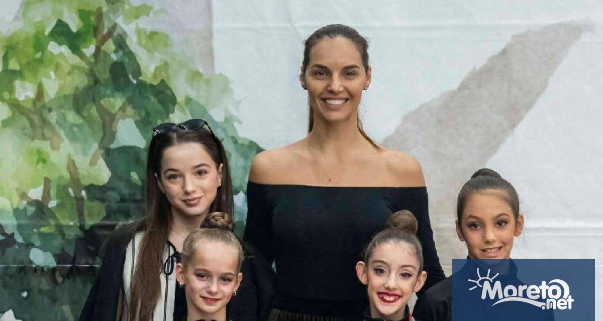 С пълен комплект медали от държавното първенство по художествена гимнастика