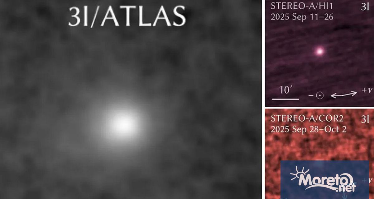 Междузвездната комета 3I ATLAS продължава да озадачава астрономите този път с