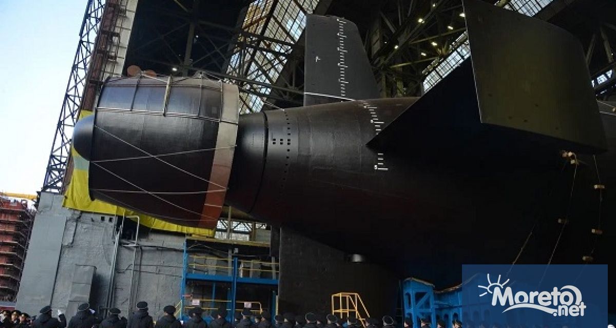 В руския пристанищен град Северодвинск бе проведена церемония по спускането