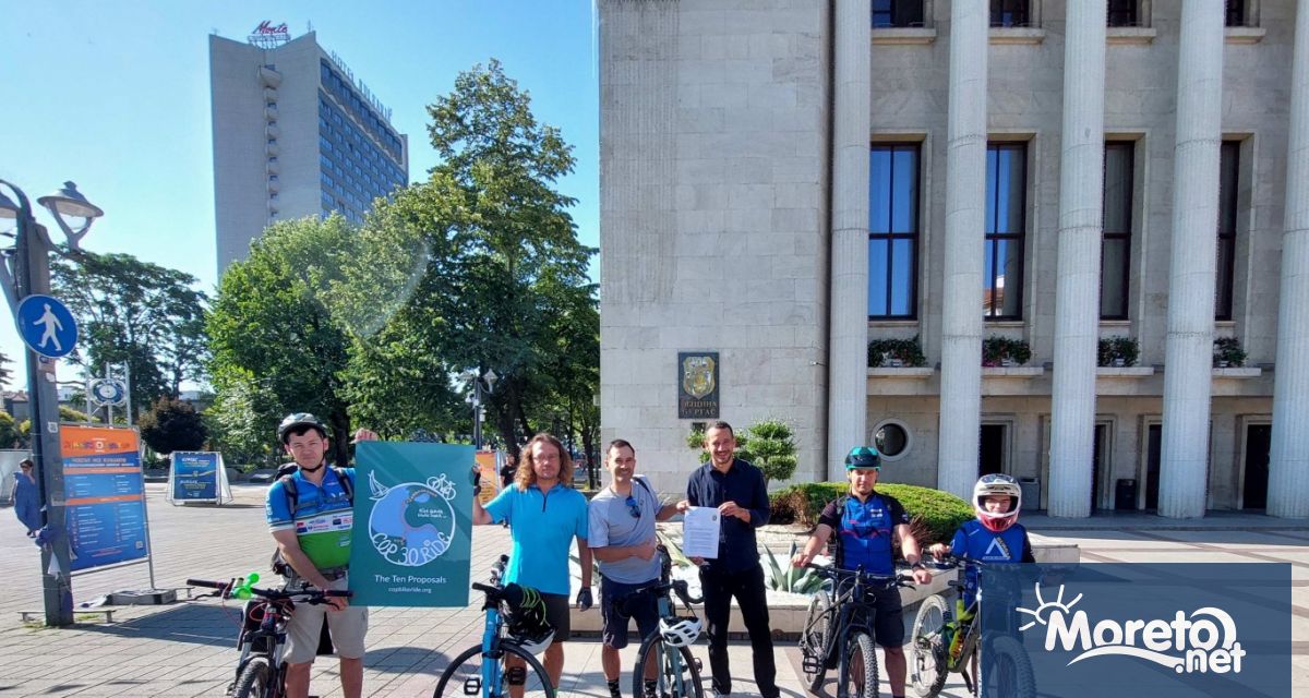 Бургас е единствената българска община която представи своите вело ангажименти